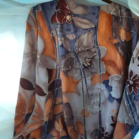Vintage MS MAGGIE SWEET Sober BLOUSE. measure next: - Picture 1 of 10